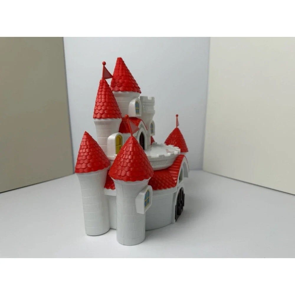 Super Mario Bros. With 3 Mario Figures With Princess Peach Castle Play Set